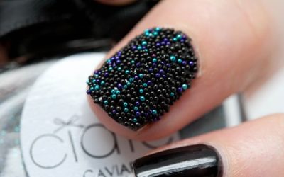 Manucure caviar étape par étape